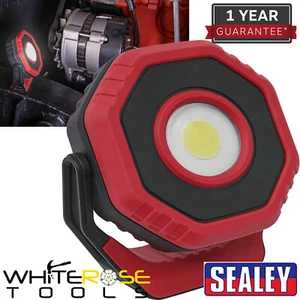 Proyector de Bolsillo Sealey Recargable con Imán 360° 7W COB LED - Rojo - Imagen 1 de 8