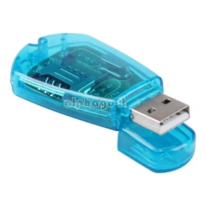 USB Cellphone Standard SIM Card Reader Copy Cloner Writer SMS Backup GSM/CDMA T - Zdjęcie 1 z 4