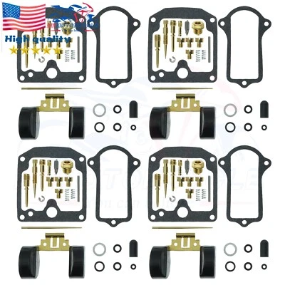 4PCS Deluxe Carb Rebuild Kit 77-78 kz650 kz650c kz650d kz650b carb float -US - Image 1 of 4