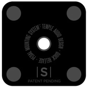 Temple Audio Quick Release Pedal Plate with Screw - Small - Picture 1 of 2