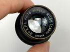 Ross London Patent 2 In F2.75 X.P.L. (Xpres) Fast Movie Cine Brass Lens Rarest