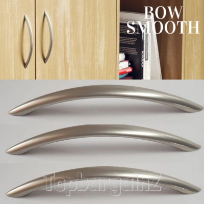 Cabinet Kitchen Handles Cupboard Door Bow Pull Polished Chrome Drawer Bedroom - Image 1 of 4