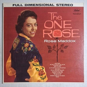 Rose Maddox The One Rose Vinyl LP Record Album - Foto 1 di 10