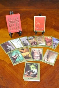 Clive Barkers BOX OF BLOOD set carte firmate e numerate #217 di 1000 stoffa limitata - Foto 1 di 1