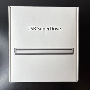 Apple USB SuperDrive Excellent Condition Tested & Works - Afbeelding 1 van 3