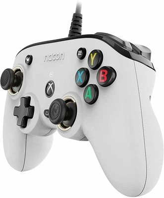 Xbox Nacon Compact Controller - White | Xbox Series One/X PC | New - Image 1 of 2