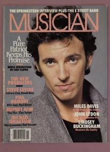 Musician Magazine November 1984 #73 - Bruce Springsteen Cover - Imagen 1 de 5