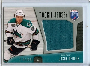 2009-10 Be A Player Rookie Jerseys #RJ-JD Jason Demers 110/250 - Picture 1 of 2