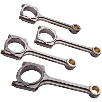 X-Beam Forged SAE EN24 Connecting Rods for Honda L15B7 VTC Turbo ARP 5.545" - Image 1 of 4