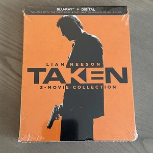 Taken: 3-Movie Collection SteelBook (Bluray +Digital ) SEALED - Picture 1 of 5