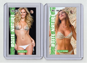Bar Refaeli rare MH Boite Nature #'d x/3 Tobacco card no. 129