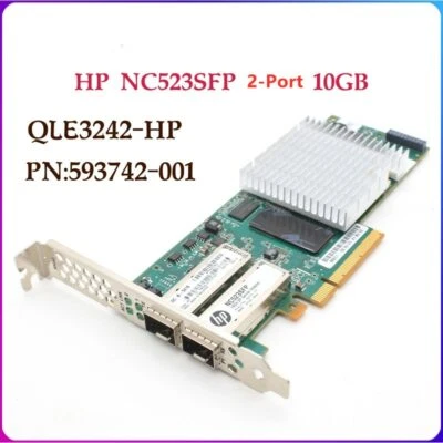 10GB Dual Port 593742-001 593715-001 For HP NC523SFP 10G network card 593717-b21 - Image 1 of 3