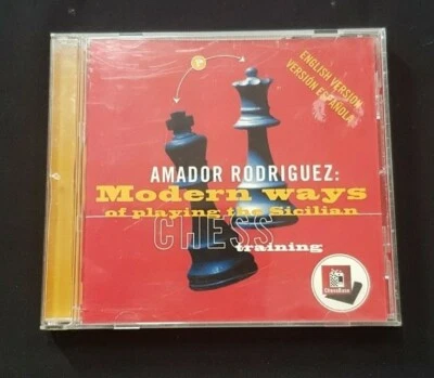 ChessBase Chess Training Modern Ways of Playing the Sicilian Amador Rodriguez CD - Image 1 of 4