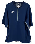 New Balance Golf Pullover Running  Activewear Short Sleeve Quarter Zip Men L
