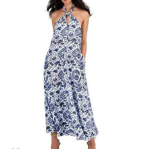 NWT - I.N.C Women's Printed Halter Maxi Dress Boho Romantic Vacation Size: XXL - Picture 1 of 12