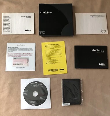 Dell Studio XPS Restore Setup Guide with Drivers and Utilities (See Photos) - Image 1 of 4