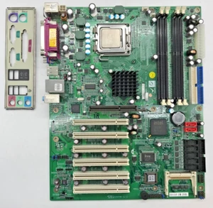 IEI IMBA-8654 REV:1.0 DDR SD-RAM - ATX - CPU - Sockel 775- mit I/O Shield #M2786 - Bild 1 von 5