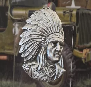 Tête d'Indien Hauteur : 48 mm Largeur : 38 mm📌4a. - Imagen 1 de 1