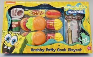 Nickelodeon SpongeBob Squarepants Krusty Krab Krabby Patty Pretend Cook Playset 