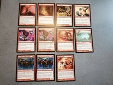 mtg 11 x rare m11, ember hauler x2,thunder strike x1, demolish x1 etc. M/NM