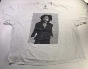 Zion Rootswear  Streetwear Bob Marley White Tee Shirt Men's Size 3XL - Picture 1 of 5