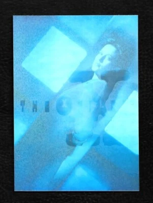 1996 Topps The X-Files Season 2 Error Card  3-D Holograms #2 Dana Scully  RARE - Image 1 of 3