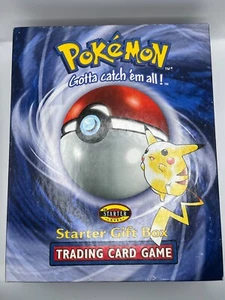 Pokémon Starter Gift Box 2-Player Starter Set Base Set Opened Includes All Cards - Picture 1 of 12