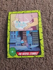 💥Topps Teenage Mutant Hero Turtles (1990) The Fateful Stumble No. 10.