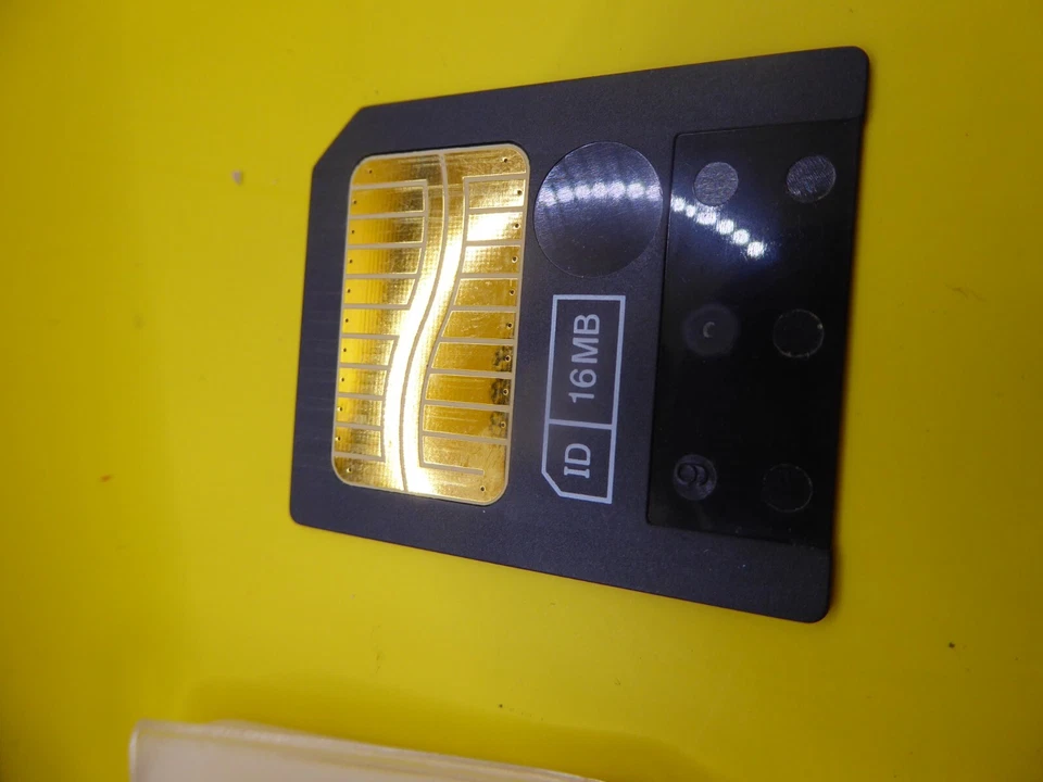 olympus  SmartMedia ID 16MB  SM ID Memory Card for Fujifilm/Olympus m 16p new - Image 1 of 3