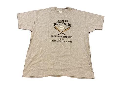 Chicago White Sox 2005 ALCS Sz XL T-Shirt Tee Buehrle Garland Contreras Garcia Cover