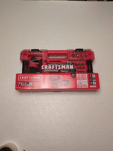 Versastack Craftsman Mechanic 71 piece SAE/Metric Tool Set Socket, Allen Wrench