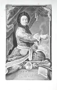 1744 Pierre-Louis Moreau de Maupertuis Schabkunst-Porträt von Haid nach Tourmere - Bild 1 von 1