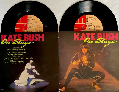 KATE BUSH -On Stage- Very Rare UK Double Promo 7” In Gatefold Sleeve (Vinyl) - Image 1 of 4