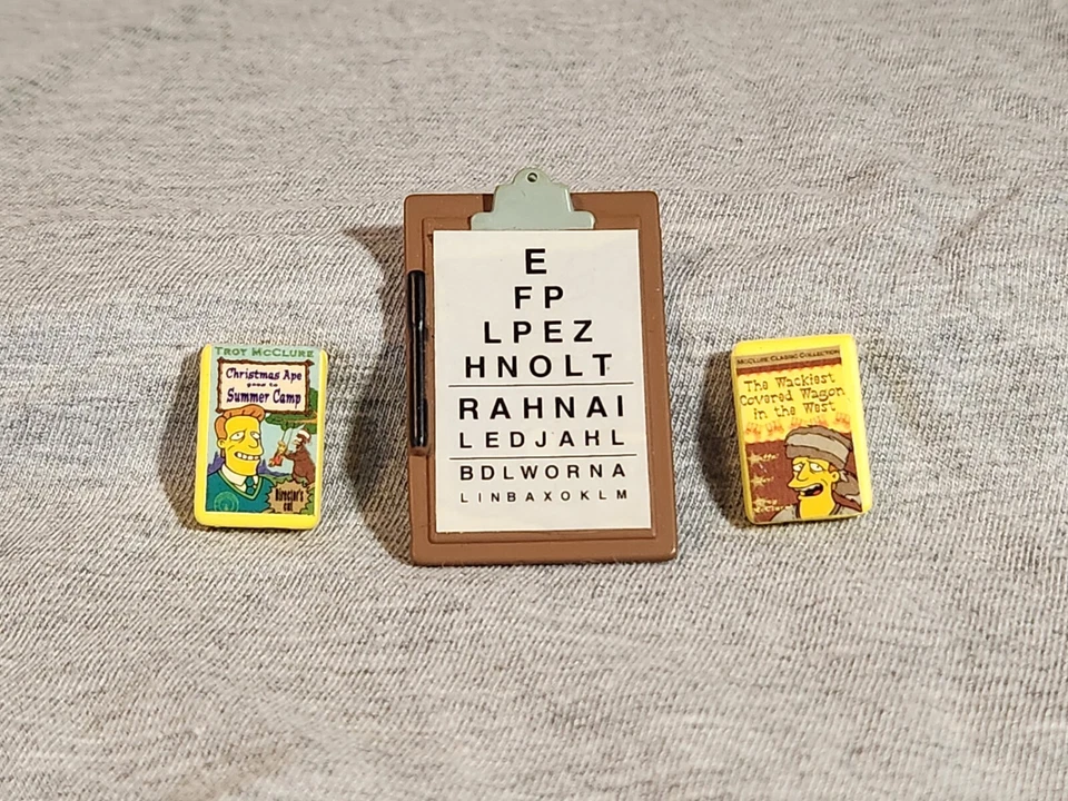 Troy McClure World of Springfield Accesorios Celebrity Wave 1 Playmates 2002 Foto 1 de 1