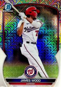 2023 Bowman Baseball Paper Chrome Mojo Vets RC and Prospects Pick Card