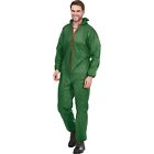 10 pieces jumpsuit painter's suit disposable protective suit green size M - XXXL