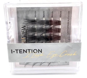 I-Tention I Lash Eye Crush Wimpernverlängerung 3D wiederverwendbar geklebt 24 Clut - Neu im Karton - Bild 1 von 7