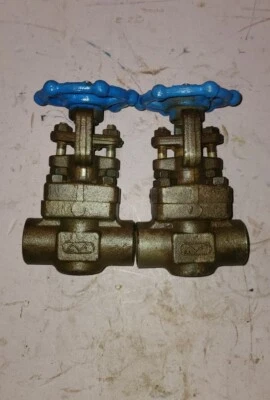 LVF 3/4" GATE VALVE Tag FW-346 Fig.BR-104 Class 800 A105N - Image 1 of 4