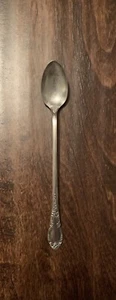 Vintage 1881 Rogers Oneida Ltd Enchantment-Londontown Iced Tea Spoon Silverplate - Picture 1 of 5