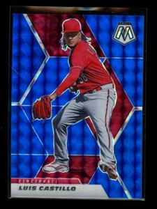 2021 Panini Mosaic #164 Luis Castillo Blue #/99 - Picture 1 of 2