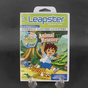 Leap Frog Leapster Go Diego Animal Rescuer Pre K 1st Grade Learning Game - Picture 1 of 3