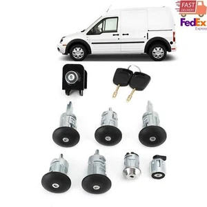 Transit Connect Lock Set Fit For 02-07 Ford With Bonnet Fuel Door Lock AF - Picture 1 of 10