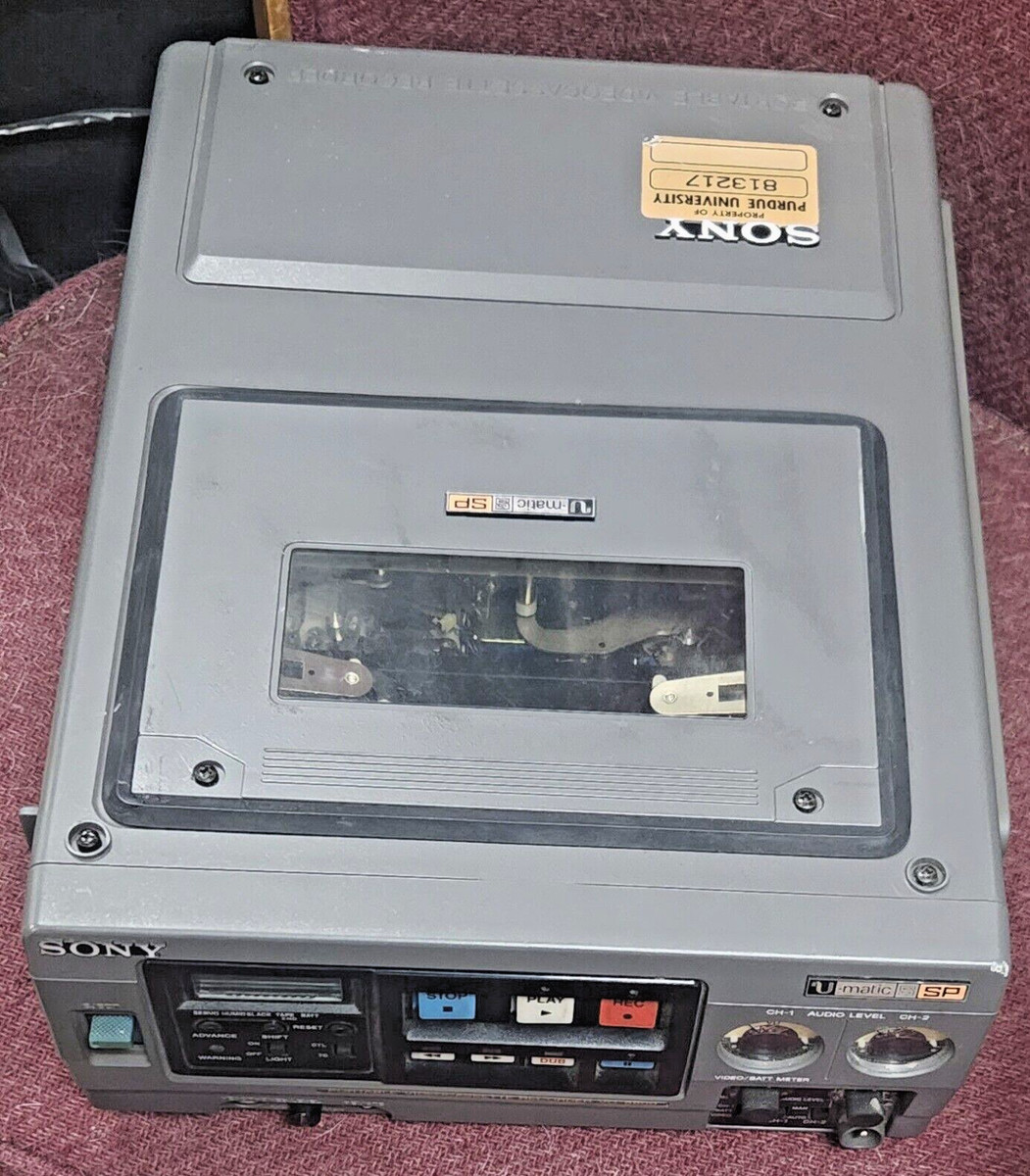 Video Recorders & Players U-matic SP for sale | eBay Video Recorders & Players U-matic SP for sale | eBay