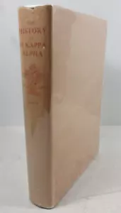 1st ED 1934 DJ "The History of Pi Kappa Alpha" Freeman Hansford Hart Fraternity - Picture 1 of 6