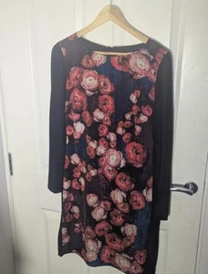 Ladies Fenn Wright Manson Floral Dress - Size 14 - Picture 1 of 6