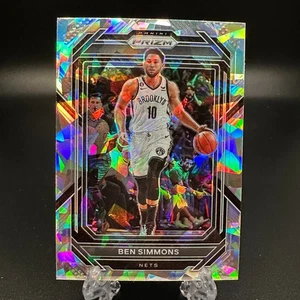 2022-23 Panini Prizm Ben Simmons Cracked Ice Prizm #13 Brooklyn Nets - Picture 1 of 2