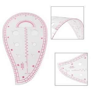 DIY Sewing Sleeve Curve Plastic Metric Ruler Tailor Set DIY Clothing Supplies - Picture 1 of 12
