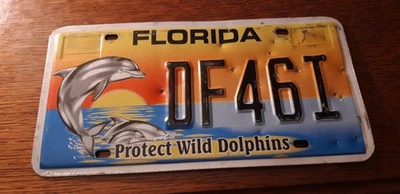 plaque immatriculation américaine Floride usa american license plate Florida - Photo 1/4