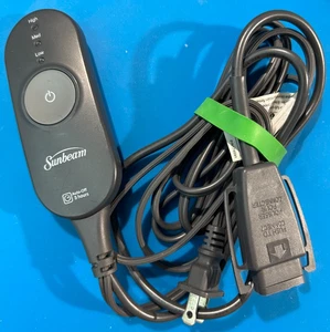 Sunbeam Style AA85 Electric Heated Throw Blanket Controller 3-Prong Power Cord - Picture 1 of 2