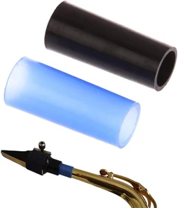 2 Pack Alto Saxophone Neck Cork Sleeve Replacement Sax Bend Neck Joint Rubber Si - Picture 1 of 12